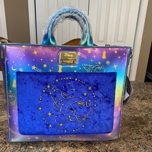 Loungefly Disney Fantasia The Sorcerer’s Apprentice Convertible Tote Bag. NWT
